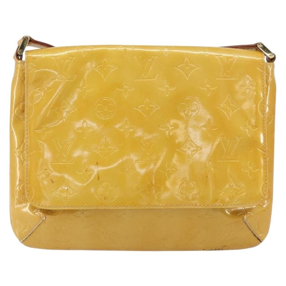Louis Vuitton Monogram Vernis Thompson Street Shoulder Bag Beige